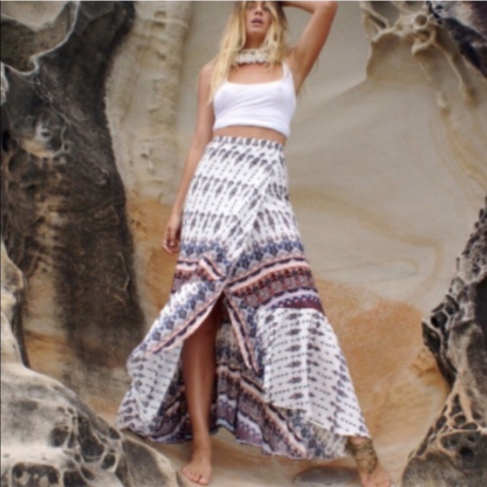 Le Salty Label Ayana Wrap Skirt